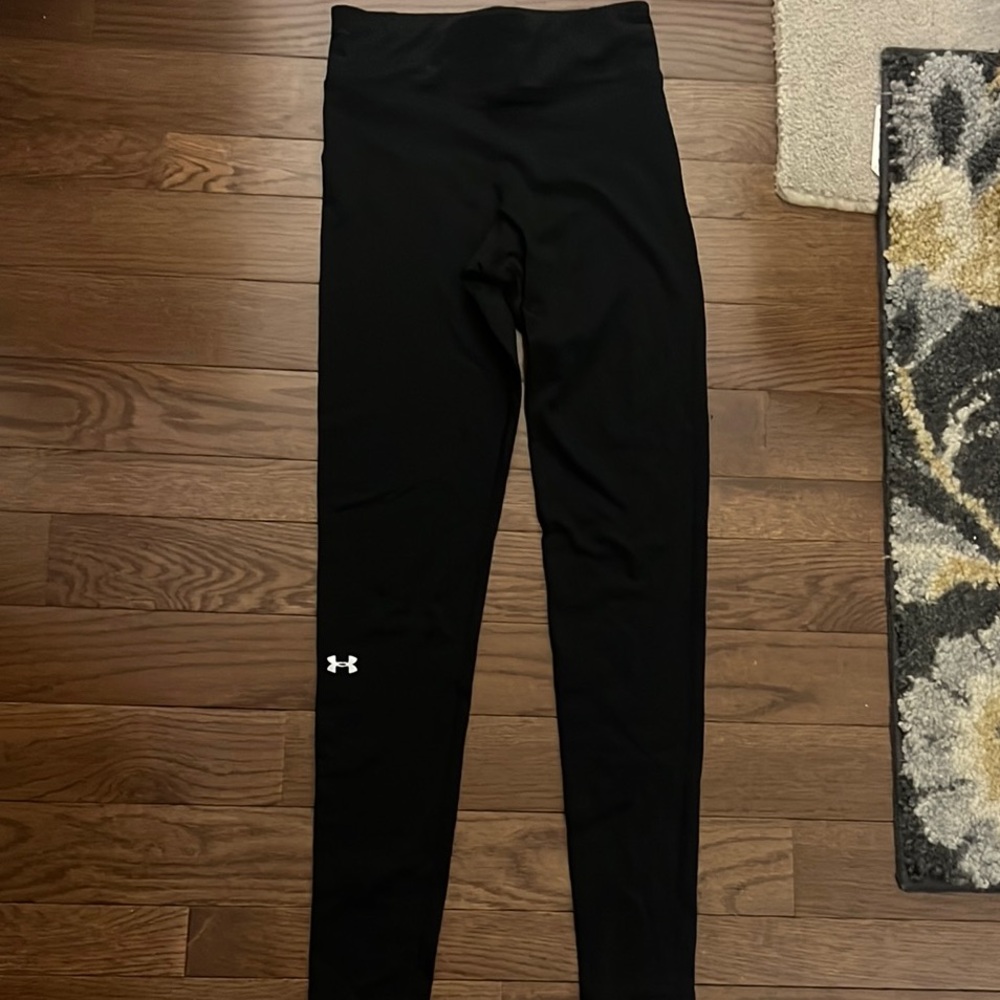 Under Armour Jet Black Performance Leggings